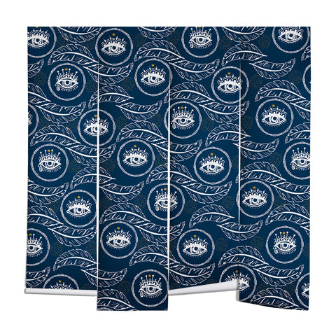 Marta Barragan Camarasa Pattern boho eyes III Wall Mural