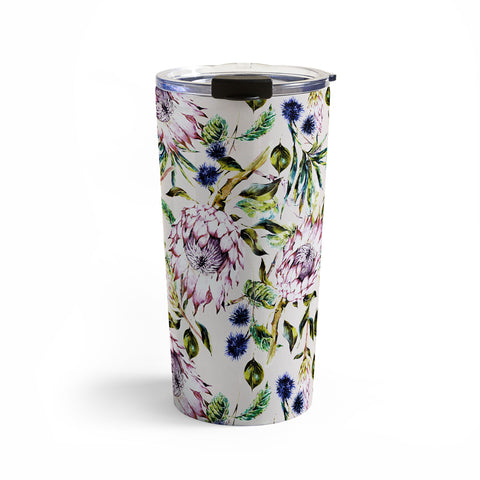 Marta Barragan Camarasa Pattern floral boho Travel Mug