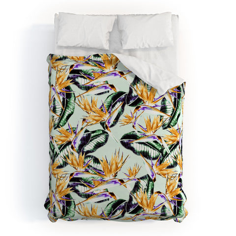 Marta Barragan Camarasa Pattern floral exotic Duvet Cover