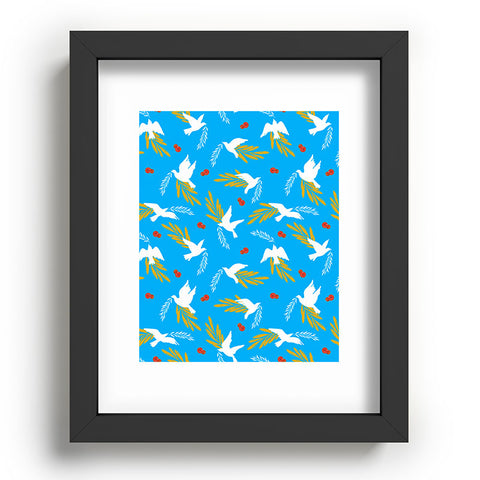 Marta Barragan Camarasa Peace doves in flight A Recessed Framing Rectangle