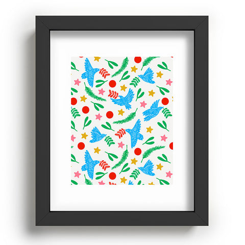 Marta Barragan Camarasa Peace doves in flight B Recessed Framing Rectangle