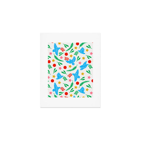 Marta Barragan Camarasa Peace doves in flight B Art Print