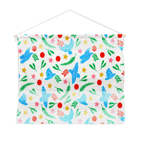 Marta Barragan Camarasa Peace doves in flight B Wall Hanging Landscape