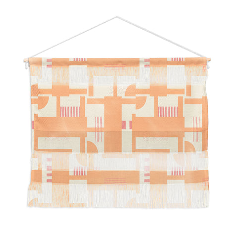 Marta Barragan Camarasa Playful geometric stripes PF Wall Hanging Landscape