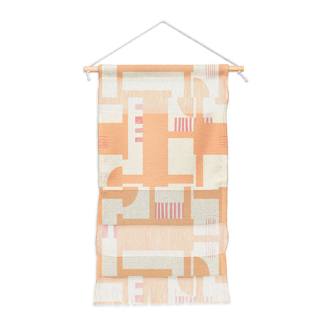 Marta Barragan Camarasa Playful geometric stripes PF Wall Hanging Portrait