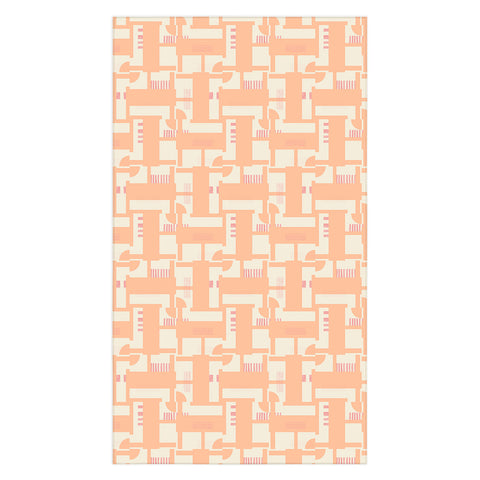 Marta Barragan Camarasa Playful geometric stripes PF Tablecloth