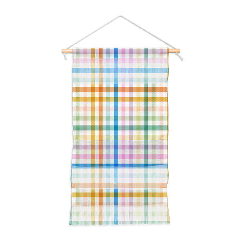 Marta Barragan Camarasa Rainbow Check Bliss Wall Hanging Portrait