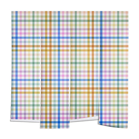 Marta Barragan Camarasa Rainbow Check Bliss Wall Mural
