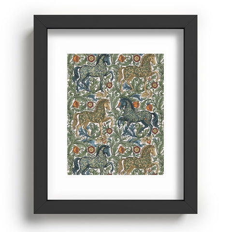 Marta Barragan Camarasa Renaissance Horse Garden Recessed Framing Rectangle
