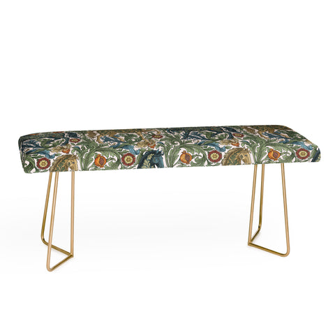 Marta Barragan Camarasa Renaissance Horse Garden Bench