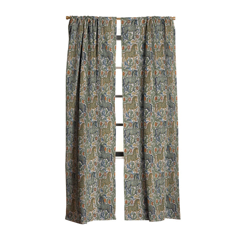Marta Barragan Camarasa Renaissance Horse Garden Blackout Window Curtain