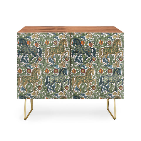 Marta Barragan Camarasa Renaissance Horse Garden Credenza