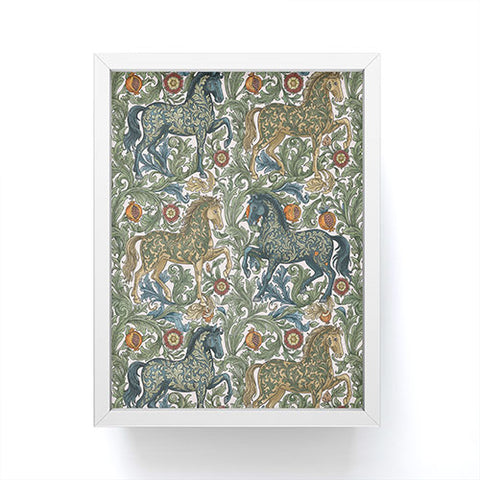 Marta Barragan Camarasa Renaissance Horse Garden Framed Mini Art Print