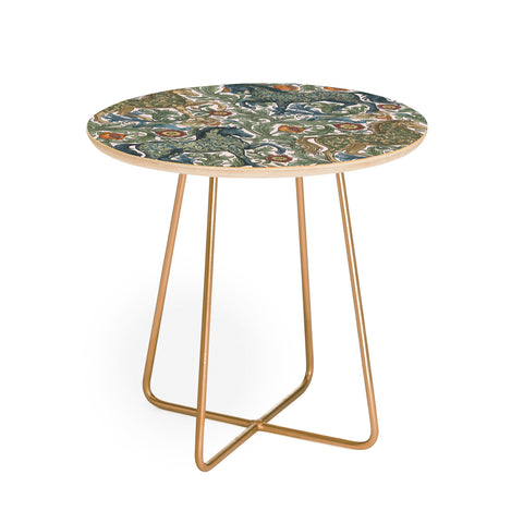 Marta Barragan Camarasa Renaissance Horse Garden Round Side Table