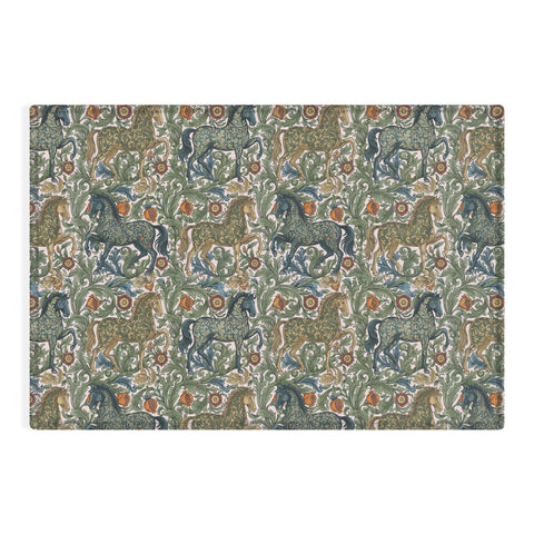 Marta Barragan Camarasa Renaissance Horse Garden Outdoor Rug