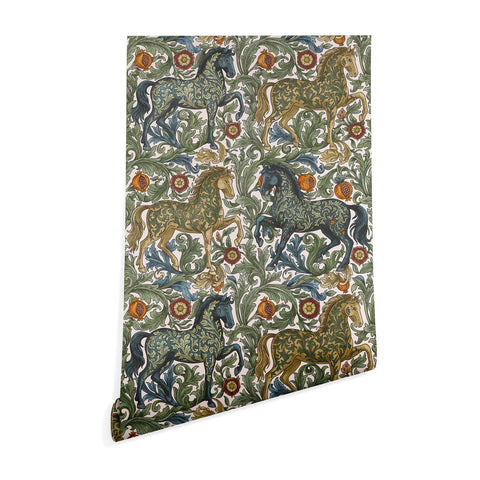 Marta Barragan Camarasa Renaissance Horse Garden Wallpaper