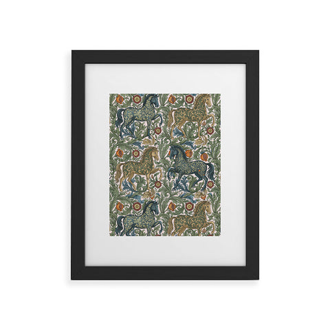 Marta Barragan Camarasa Renaissance Horse Garden Framed Art Print