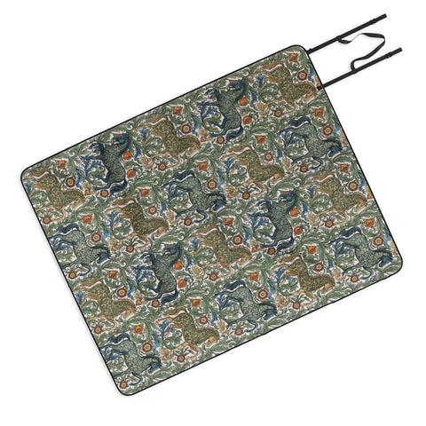Marta Barragan Camarasa Renaissance Horse Garden Picnic Blanket