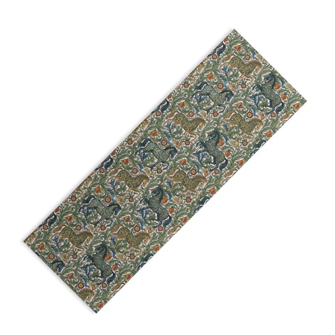 Marta Barragan Camarasa Renaissance Horse Garden Yoga Mat