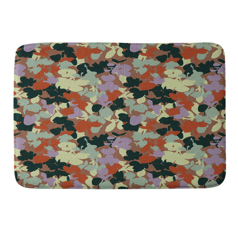 Marta Barragan Camarasa Retro Bloom Medley Memory Foam Bath Mat
