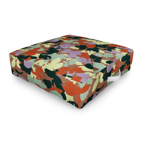Marta Barragan Camarasa Retro Bloom Medley Outdoor Floor Cushion