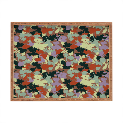 Marta Barragan Camarasa Retro Bloom Medley Rectangular Tray