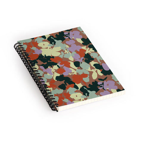 Marta Barragan Camarasa Retro Bloom Medley Spiral Notebook