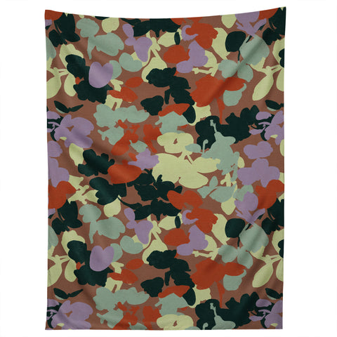 Marta Barragan Camarasa Retro Bloom Medley Tapestry