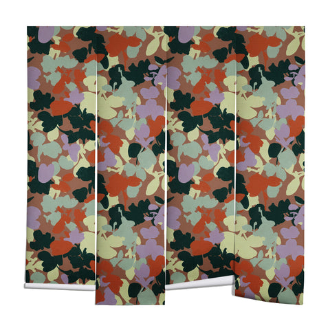 Marta Barragan Camarasa Retro Bloom Medley Wall Mural