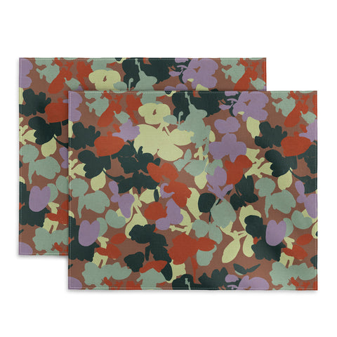 Marta Barragan Camarasa Retro Bloom Medley Placemat