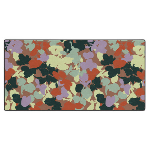 Marta Barragan Camarasa Retro Bloom Medley Desk Mat