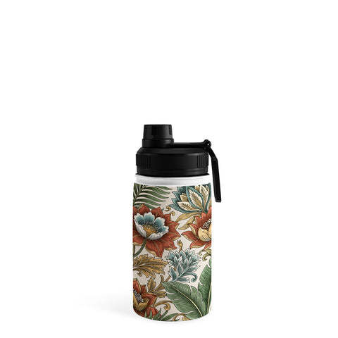 Marta Barragan Camarasa Retro Jungle Garden Water Bottle