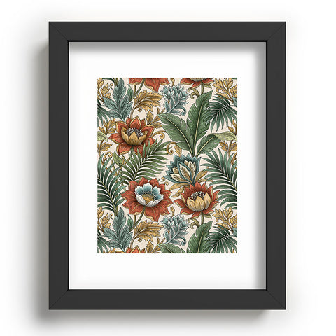 Marta Barragan Camarasa Retro Jungle Garden Recessed Framing Rectangle