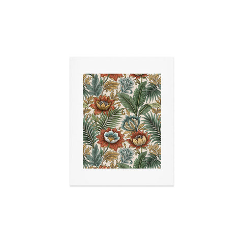 Marta Barragan Camarasa Retro Jungle Garden Art Print