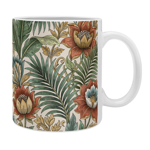 Marta Barragan Camarasa Retro Jungle Garden Coffee Mug