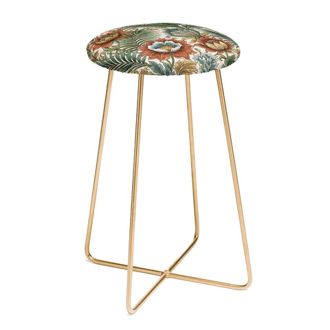 Marta Barragan Camarasa Retro Jungle Garden Counter Stool