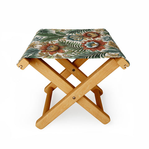 Marta Barragan Camarasa Retro Jungle Garden Folding Stool