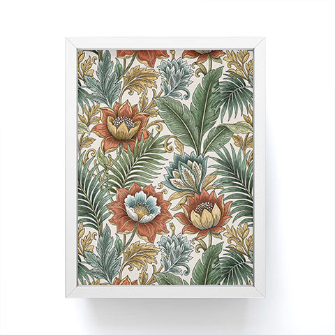 Marta Barragan Camarasa Retro Jungle Garden Framed Mini Art Print