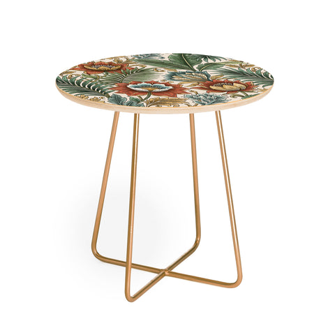 Marta Barragan Camarasa Retro Jungle Garden Round Side Table