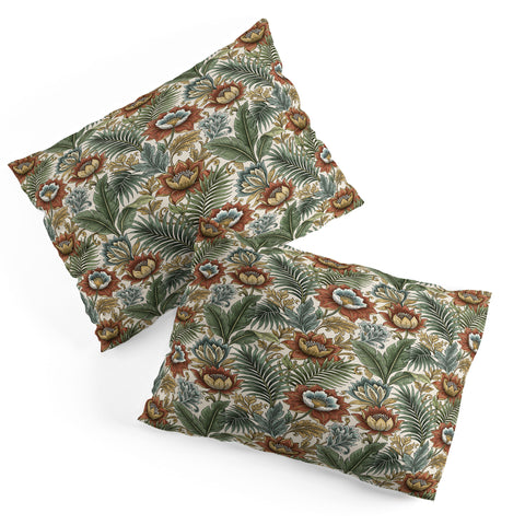 Marta Barragan Camarasa Retro Jungle Garden Pillow Shams