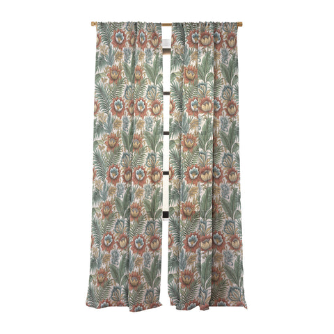 Marta Barragan Camarasa Retro Jungle Garden Sheer Non Repeat