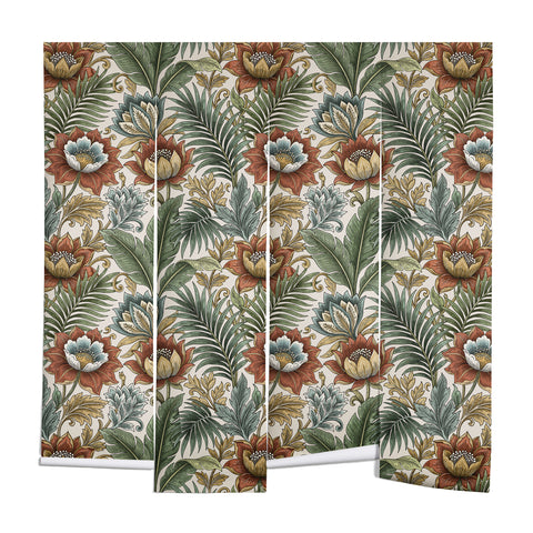 Marta Barragan Camarasa Retro Jungle Garden Wall Mural
