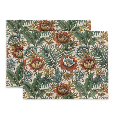 Marta Barragan Camarasa Retro Jungle Garden Placemat