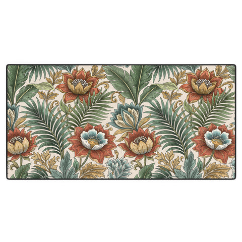 Marta Barragan Camarasa Retro Jungle Garden Desk Mat