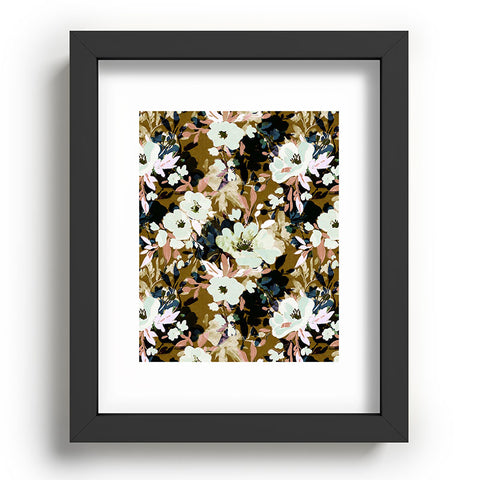Marta Barragan Camarasa Romantic Floral Fusion Recessed Framing Rectangle