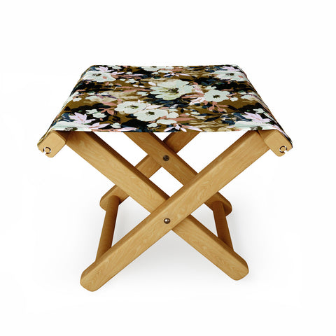 Marta Barragan Camarasa Romantic Floral Fusion Folding Stool