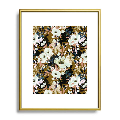 Marta Barragan Camarasa Romantic Floral Fusion Metal Framed Art Print