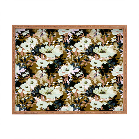 Marta Barragan Camarasa Romantic Floral Fusion Rectangular Tray