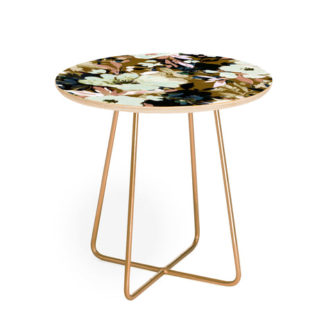 Marta Barragan Camarasa Romantic Floral Fusion Round Side Table