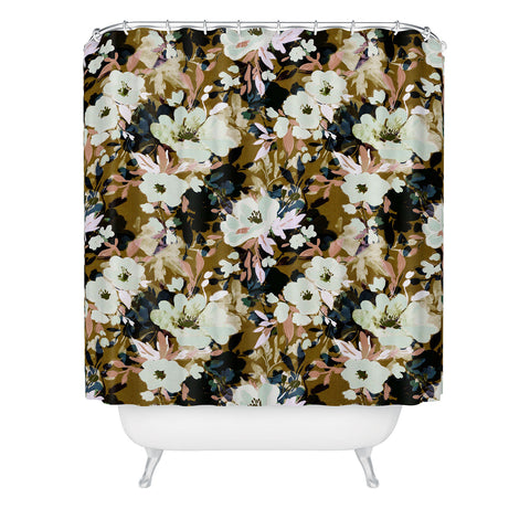 Marta Barragan Camarasa Romantic Floral Fusion Shower Curtain